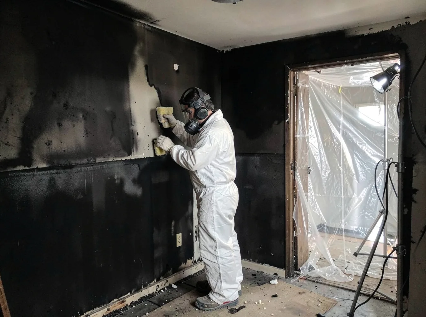 Fire Damage Restoration company in Lorraine, KS